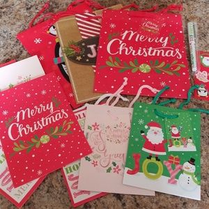 Christmas gift bag bundle